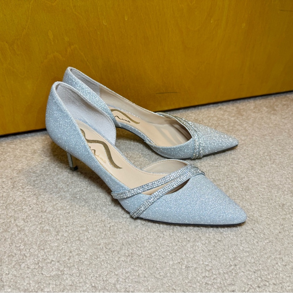 Nina Silver Women's Heels
